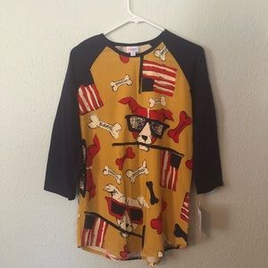 Lularoe large randy, American dogs